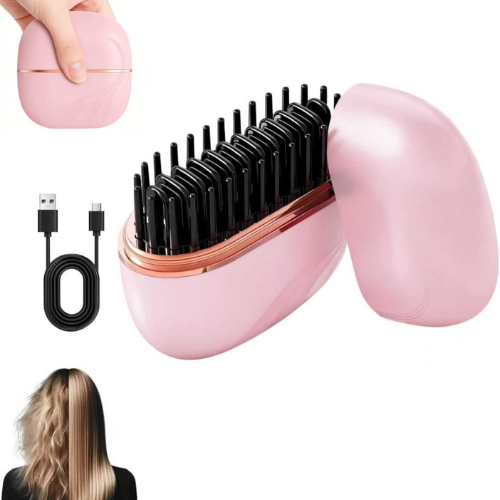 Mini Plancha Alisadora Inalámbrica